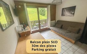 Joli Studio 4 Pers 30M Des Pistes Balcon Plein Sud Au Pieds Des Pistes B27- Draps Non Compris