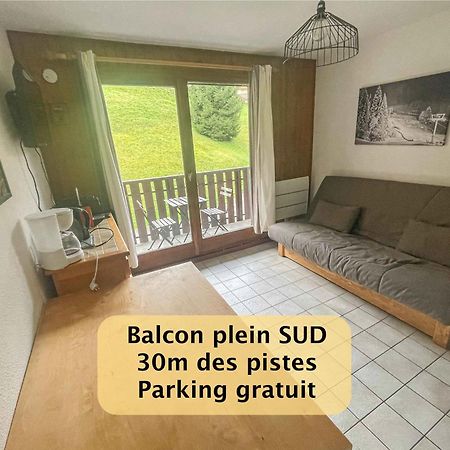 Joli Studio 4 Pers 30M Des Pistes Balcon Plein Sud Au Pieds Des Pistes B27- Draps Non Compris Saint-Jean-dʼAulps Extérieur photo