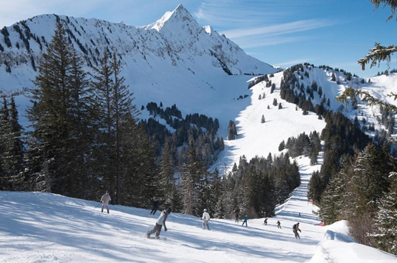 Joli Studio 4 Pers 30M Des Pistes Balcon Plein Sud Au Pieds Des Pistes B27- Draps Non Compris Saint-Jean-dʼAulps Extérieur photo