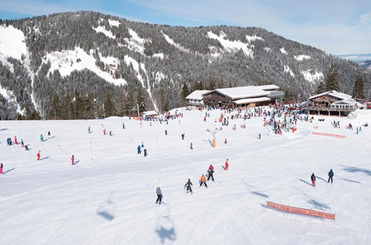 Joli Studio 4 Pers 30M Des Pistes Balcon Plein Sud Au Pieds Des Pistes B27- Draps Non Compris Saint-Jean-dʼAulps Extérieur photo